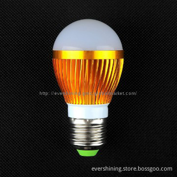 China LED 7w bulb indoor lighting CE&ROHS gold color